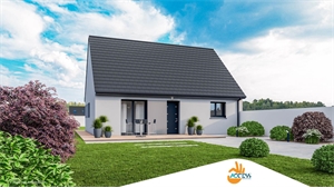 maison neuve à la vente -   14100  LE MESNIL GUILLAUME, surface 65 m2 vente maison neuve - UBI445782233